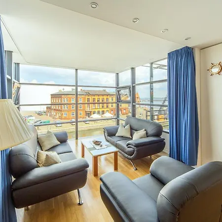 Hochwertige Apartments Im Stralsunder Hafen Buitenkant foto